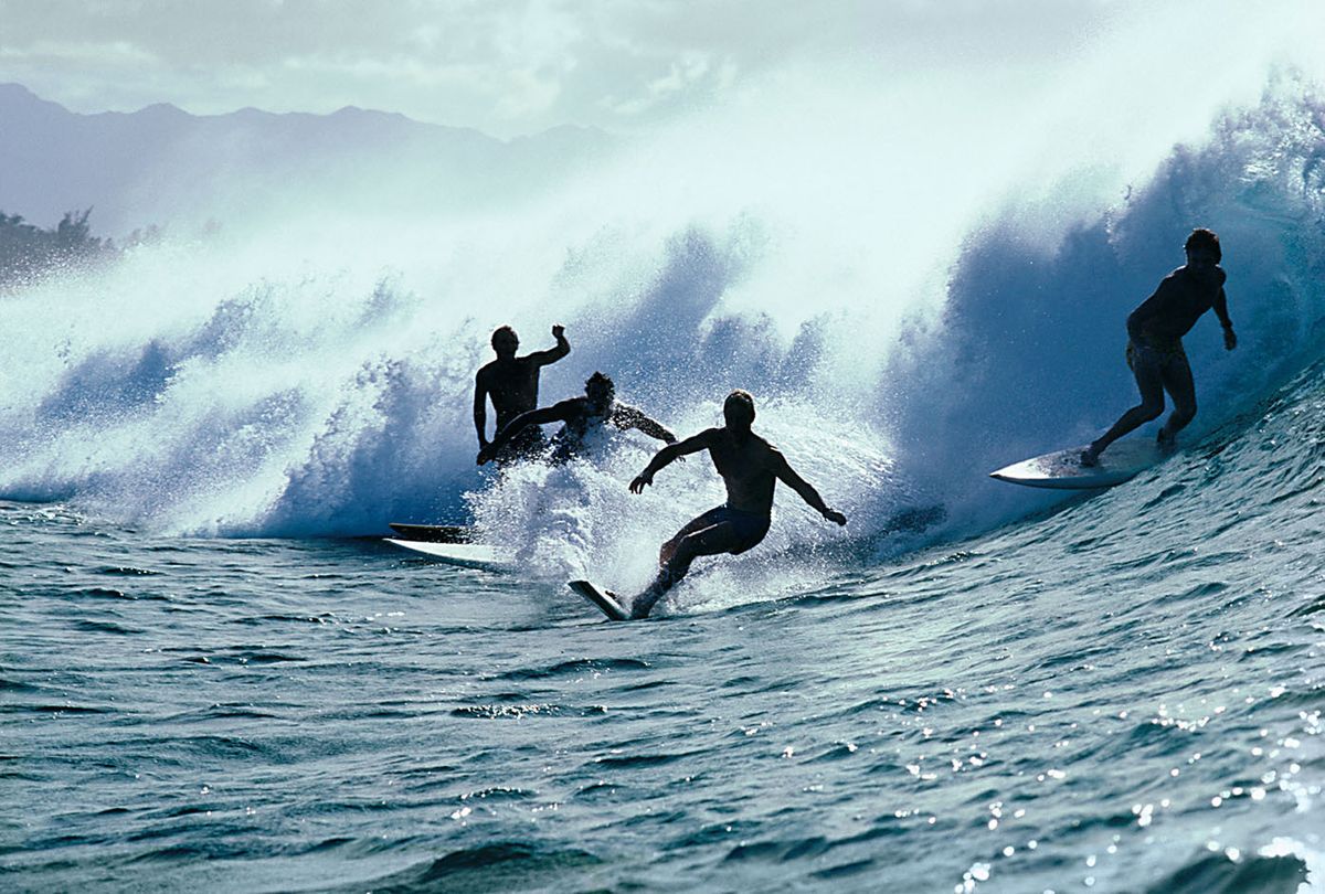 Saturday at Rocky Point, North Shore, Hawaii 1980