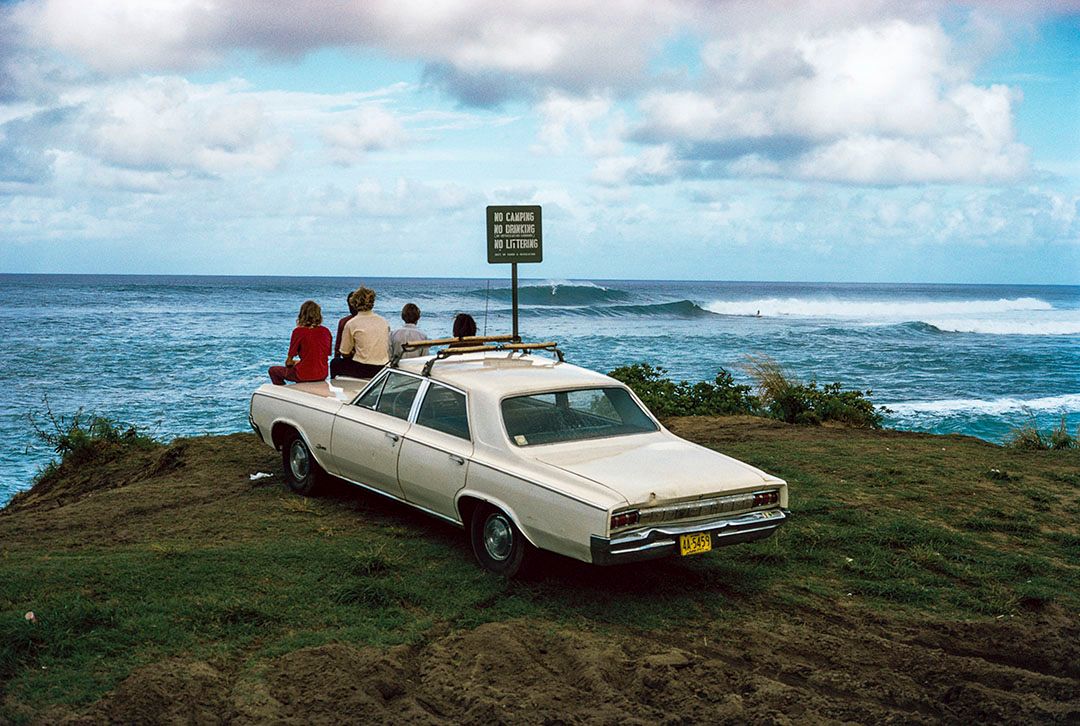 First Look, Sunset Beach, Oahu, Hawaii, 1973